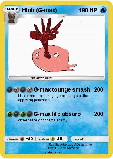 Pokemon Hlob (G-max)