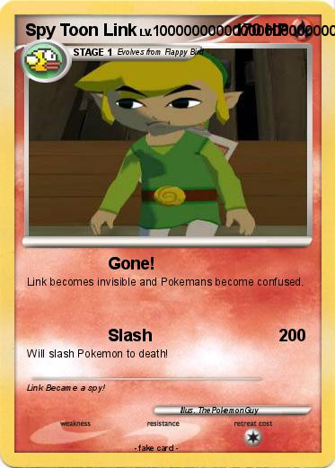 Pokemon Spy Toon Link