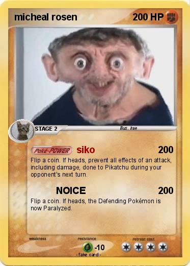 Pokemon micheal rosen