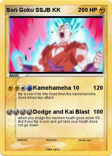 Pokemon Son Goku SSJB KK