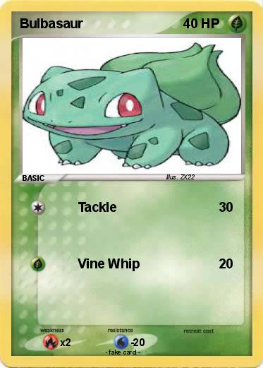 Pokemon Bulbasaur
