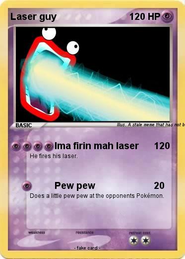 Pokemon Laser guy