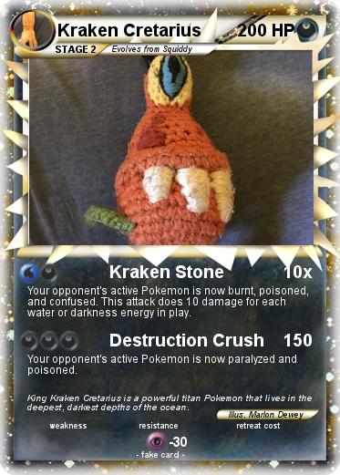 Pokemon Kraken Cretarius