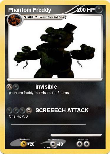 Pokemon Phantom Freddy