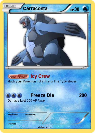 Pokemon Carracosta