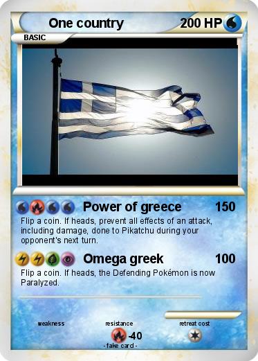 Pokemon One country