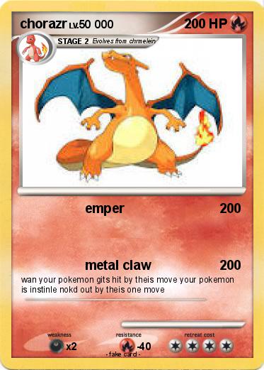 Pokemon chorazr