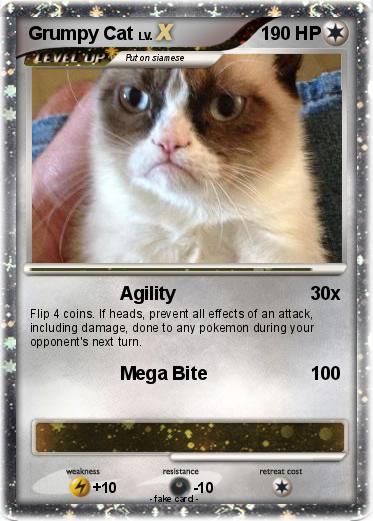 Pokemon Grumpy Cat