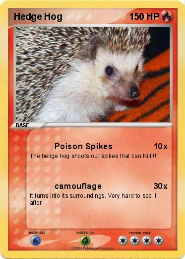 Pokemon Hedge Hog