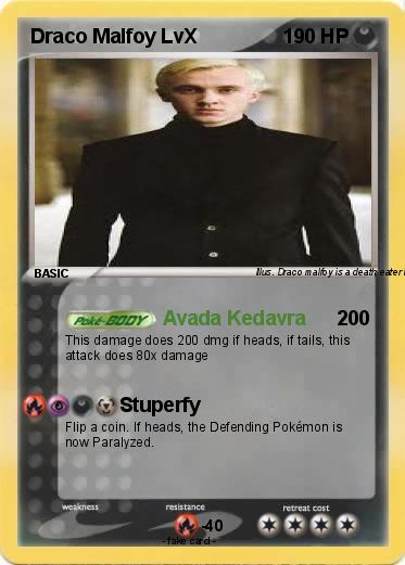 Pokemon Draco Malfoy LvX