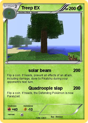 Pokemon Treep EX
