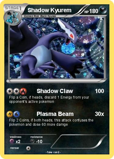 Pokemon Shadow Kyurem