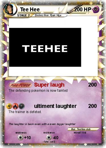 Pokemon Tee Hee