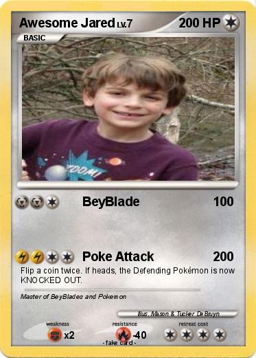 Pokemon Awesome Jared