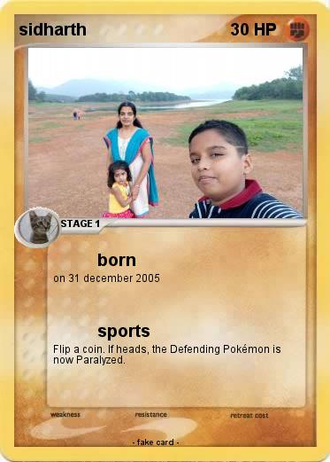 Pokemon sidharth