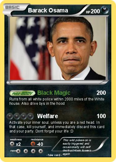 Pokemon Barack Osama
