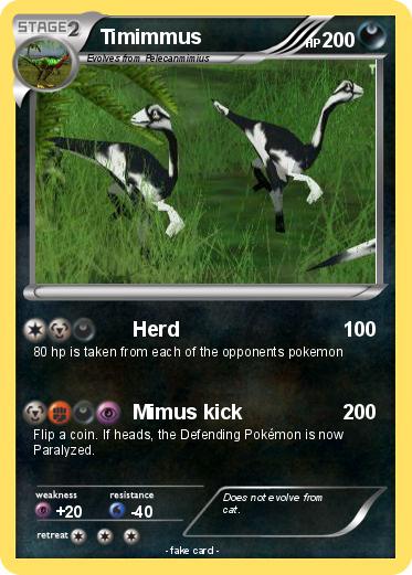 Pokemon Timimmus