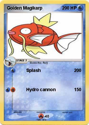 Pokemon Golden Magikarp