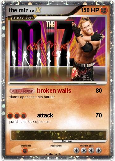 Pokemon the miz