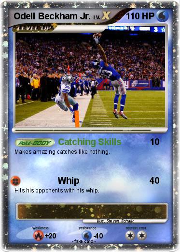 Pokemon Odell Beckham Jr.