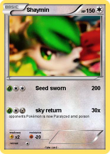 Pokemon Shaymin