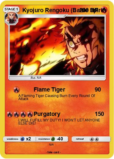 Pokemon Kyojuro Rengoku (Battle Spirit)