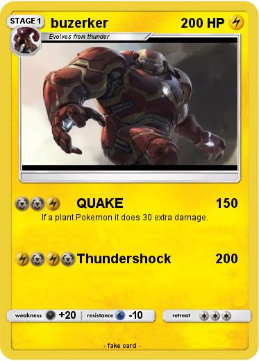Pokemon buzerker