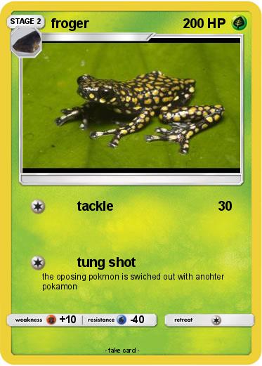 Pokemon froger
