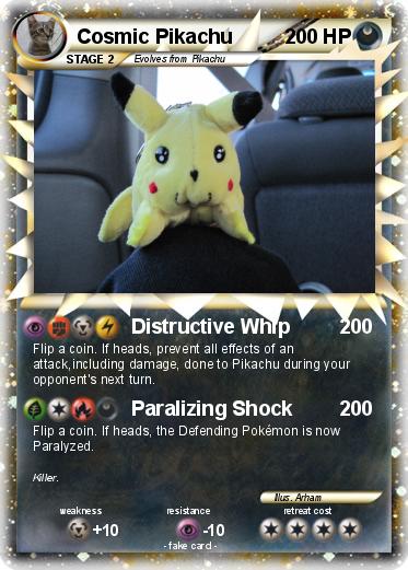Pokemon Cosmic Pikachu