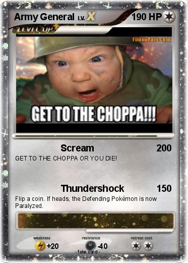 Pokemon Army General