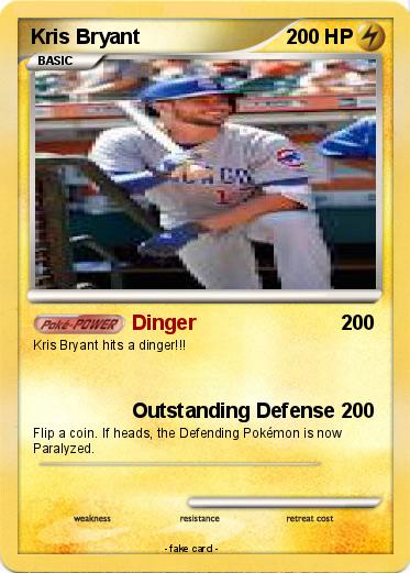 Pokemon Kris Bryant