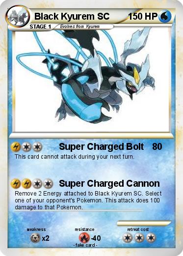 Pokemon Black Kyurem SC