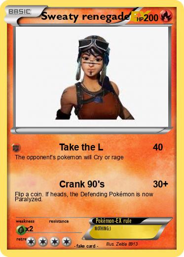 Pokemon Sweaty renegade