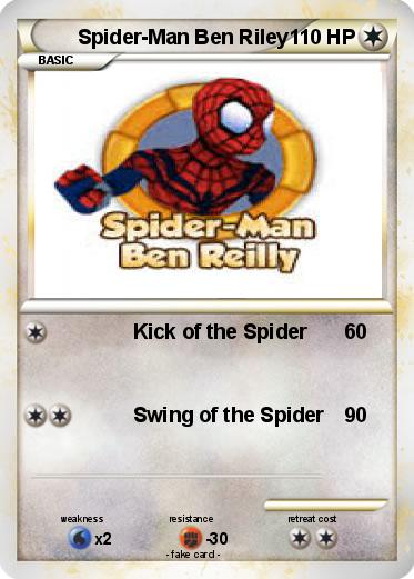 Pokemon Spider-Man Ben Riley
