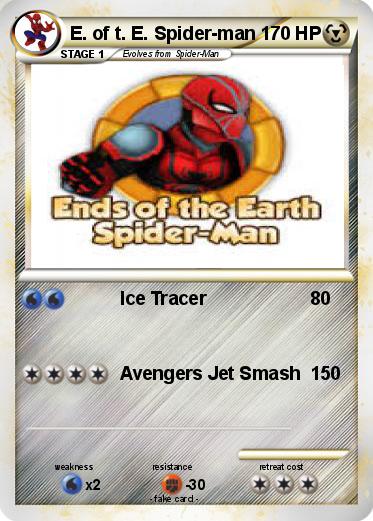 Pokemon E. of t. E. Spider-man