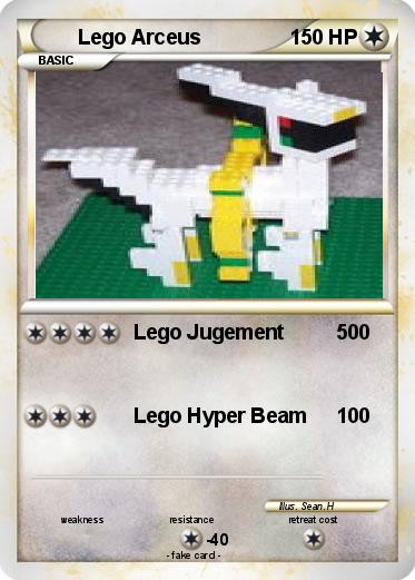 Pokemon Lego Arceus