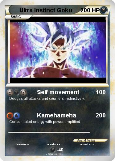 Pokemon Ultra Instinct Goku