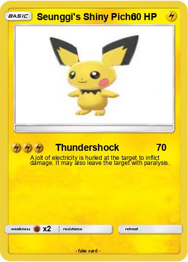 Pokemon Seunggi's Shiny Pichu