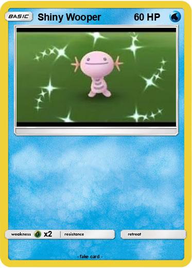 Pokemon Shiny Wooper