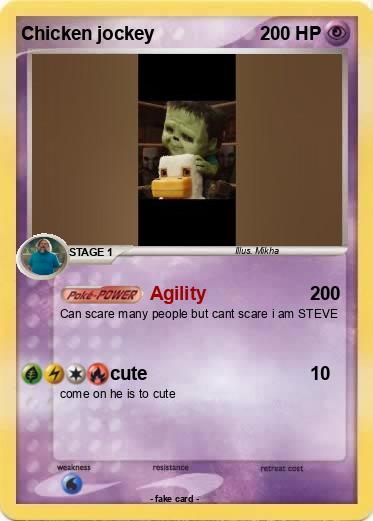 Pokemon Chicken jockey