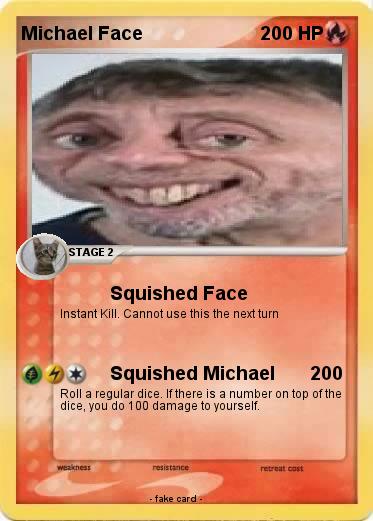Pokemon Michael Face
