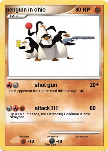 Pokemon penguin in ohio