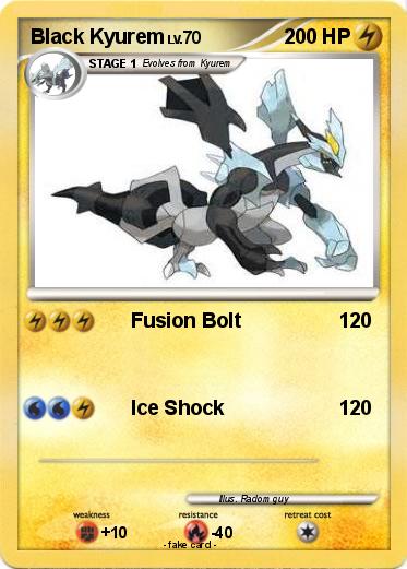 Pokemon Black Kyurem