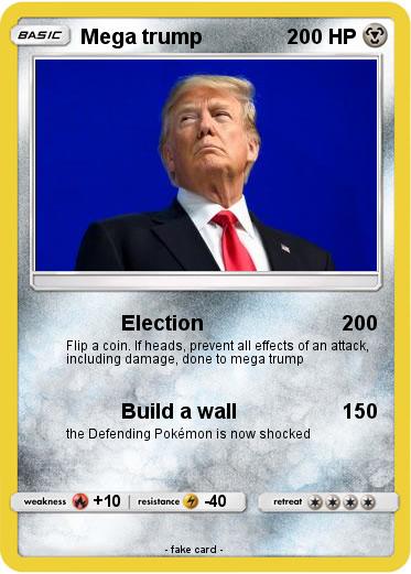 Pokemon Mega trump