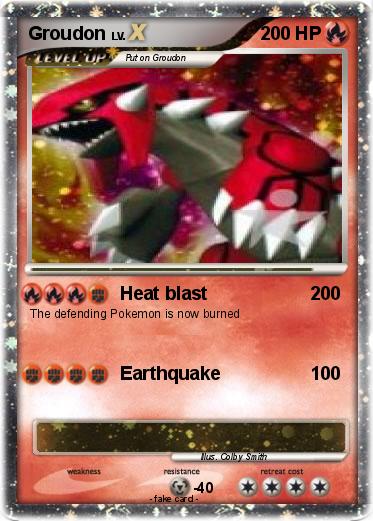 Pokemon Groudon
