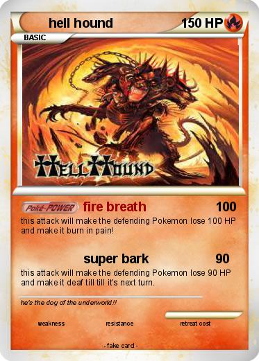 Pokemon hell hound