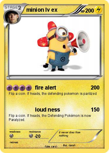 Pokemon minion lv ex