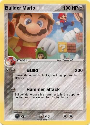 Pokemon Builder Mario