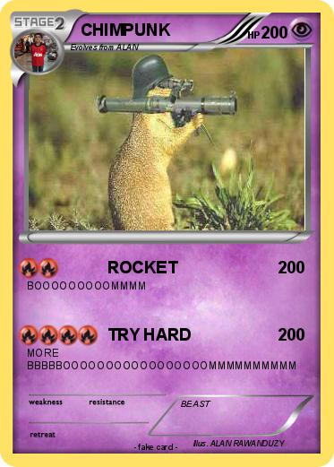 Pokemon CHIMPUNK