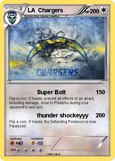 Pokemon LA  Chargers